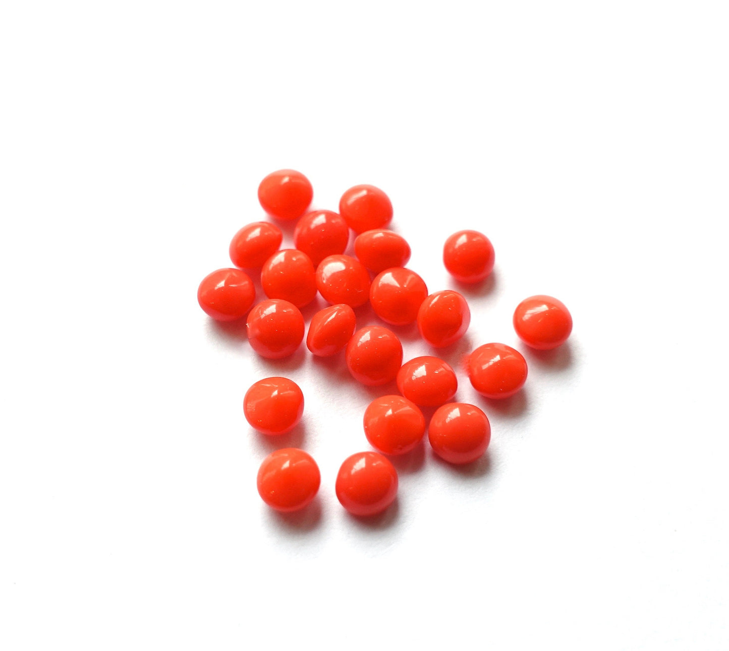 72 Schmucksteine SS 13 Rund Orange
